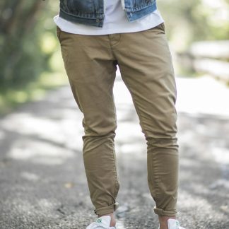 Benedict Men's Straight Fit Chino Pants — Cotton Twill